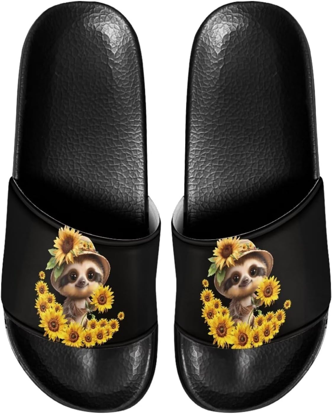 

Сандалии-шлепанцы для дома и ванной Judentidos, Sunflower Sloth