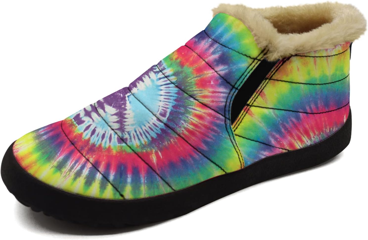 

Зимние ботинки Galaxy для женщин и мужчин, низкие модные кроссовки слипоны, ботильоны на щиколотку, подарки ко Дню святого Валентина Ximem, Tie Dye1