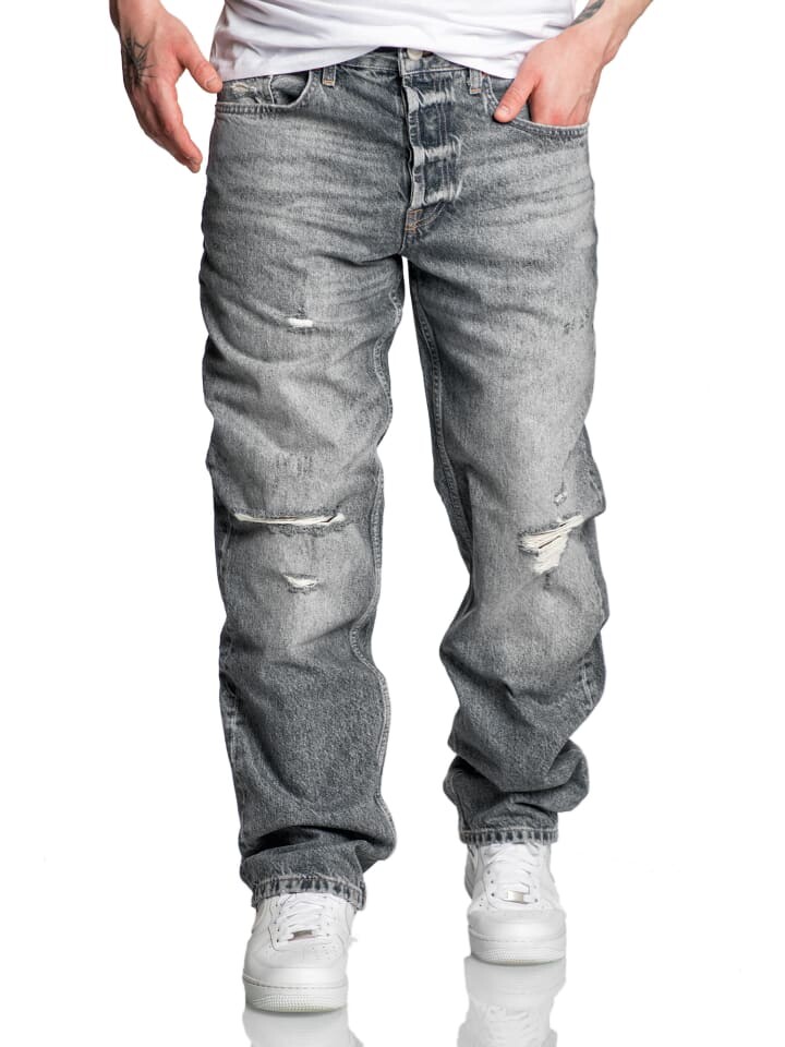 

Джинсы Amaci&Sons 90s Baggy Jeans YAKIMA, серый