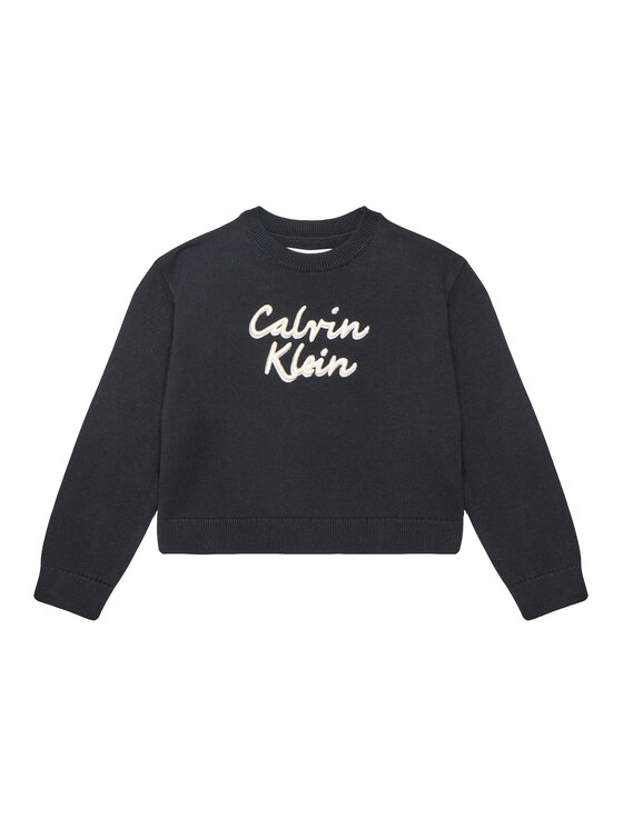 

Свитер regular fit IG0IG02971 M Calvin Klein Jeans, чёрный