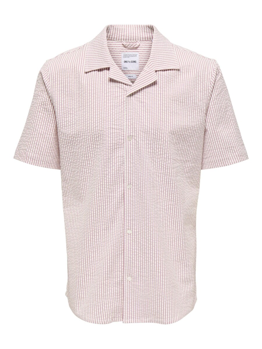 

Рубашка на пуговицах классического кроя Only & Sons ONSLounge, малиновый