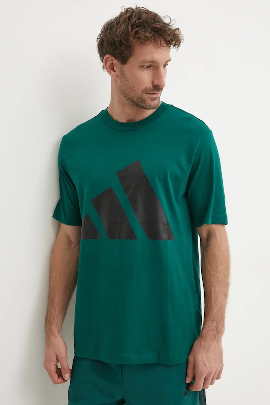 

Футболка хлопковая Essentials Adidas, зеленый