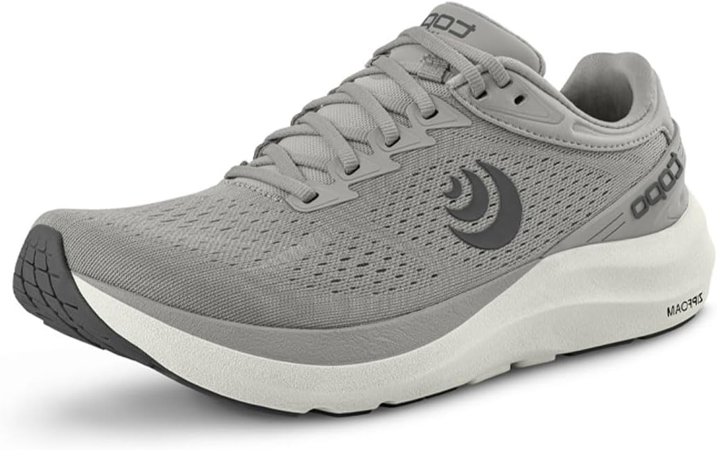 

Мужские кроссовки Topo Athletic Phantom 3 с комфортной легкой посадкой и перепадом 5 мм, для бега по шоссе, спортивная обувь для беговых дорожек, серый