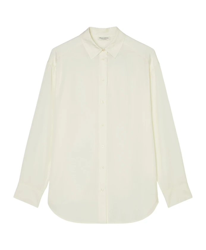 

Свободная блузка в мужском стиле Marc O'Polo, белый