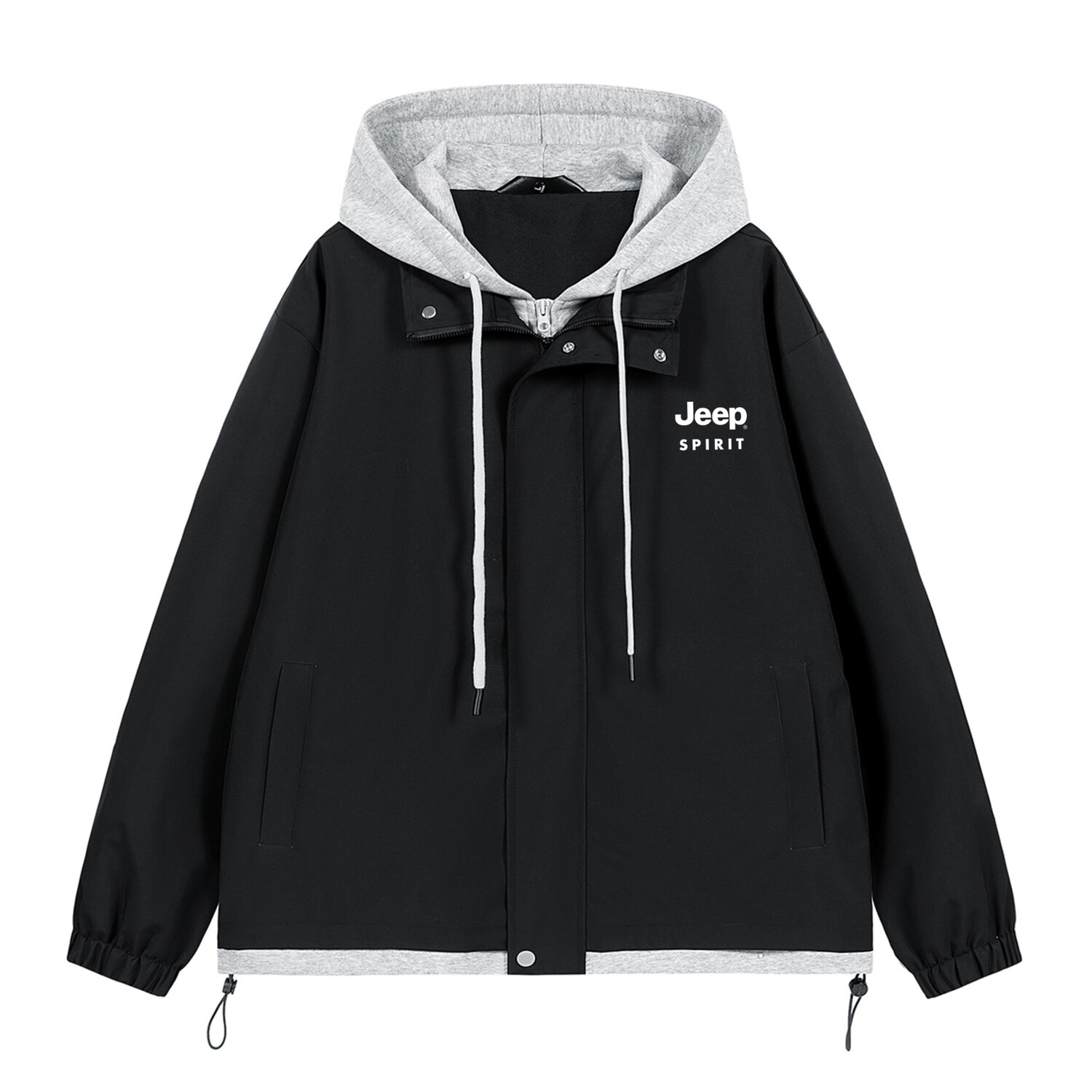 

Куртка унисекс Jeep Spirit, цвет Light khaki-coffee