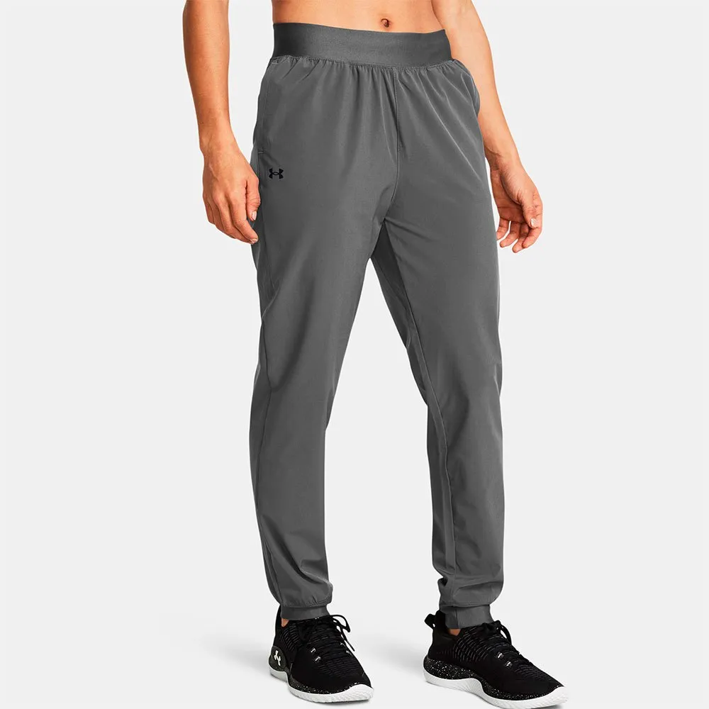 

Брюки Under Armour Rival High-Rise Woven, серый