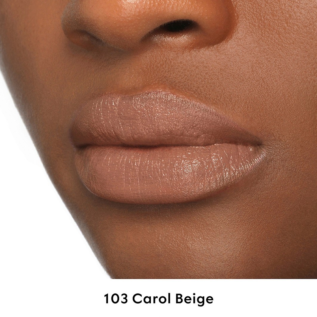 Помада для губ gucci beauty rouge à lèvres satin Gucci, nr. 103 carol beige, вес 3.5 гр. — фото 4