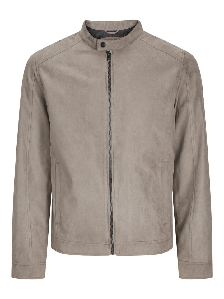 

Кожаная куртка Jack & Jones