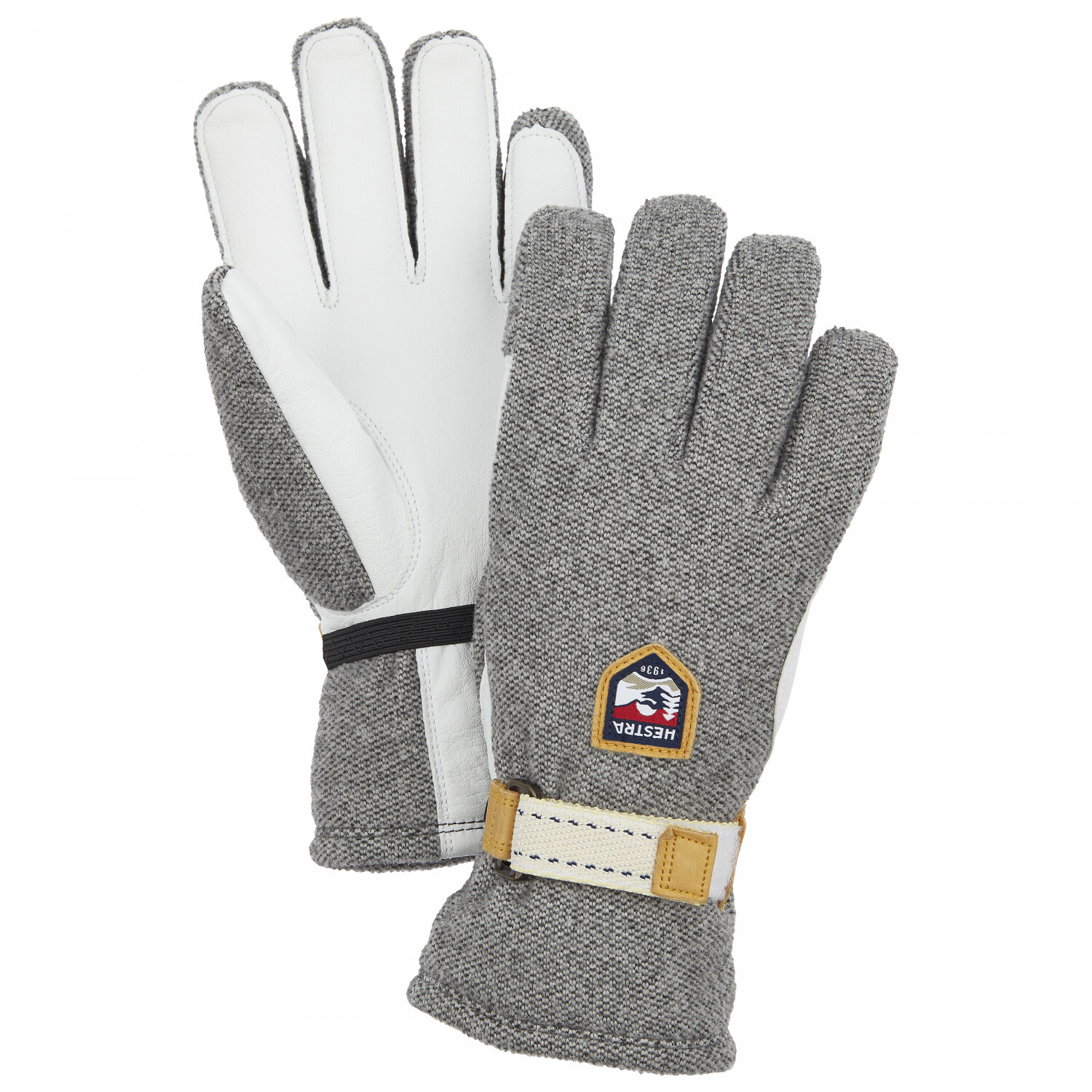 

Перчатки Hestra Windstopper Tour 5 Finger, цвет Natural Grey