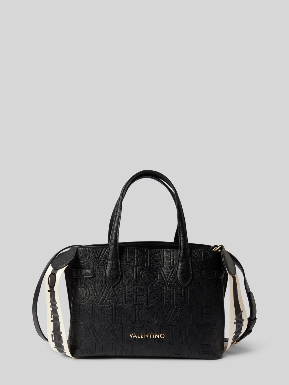 

Сумочка с аппликацией на этикетку модель 'PANSY' VALENTINO BAGS, черный