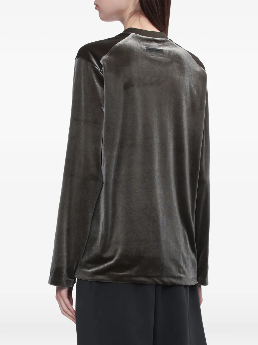 Толстовка с длинными рукавами Fear Of God Essentials, серый — фото 4