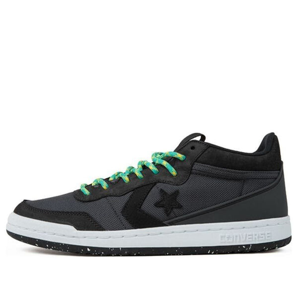 

Кроссовки fastbreak retro classic skate shoes black green Converse, черный