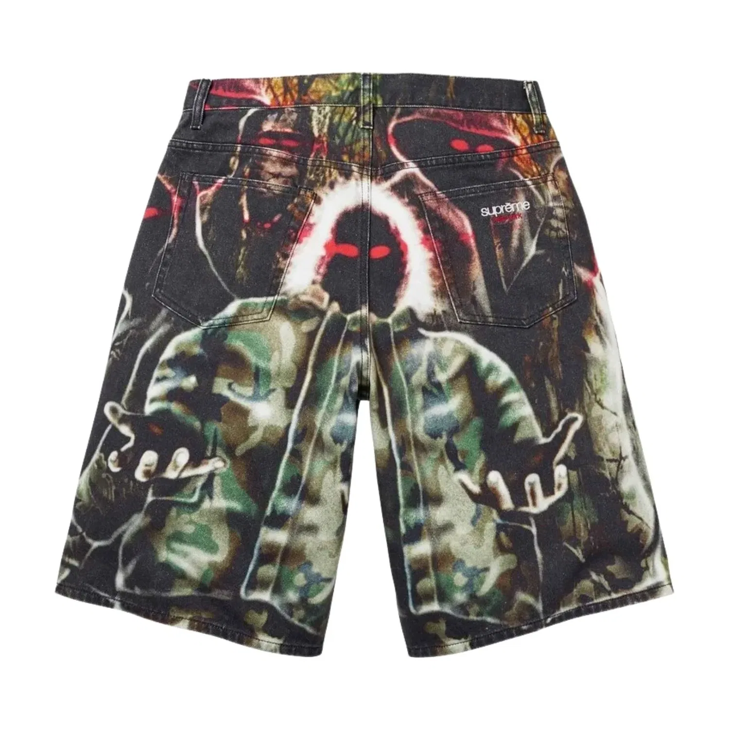 Шорты Supreme SS26 Shadows Baggy Denim Short 'Multicolor' SUP-SS26-215, мультиколор — фото 2