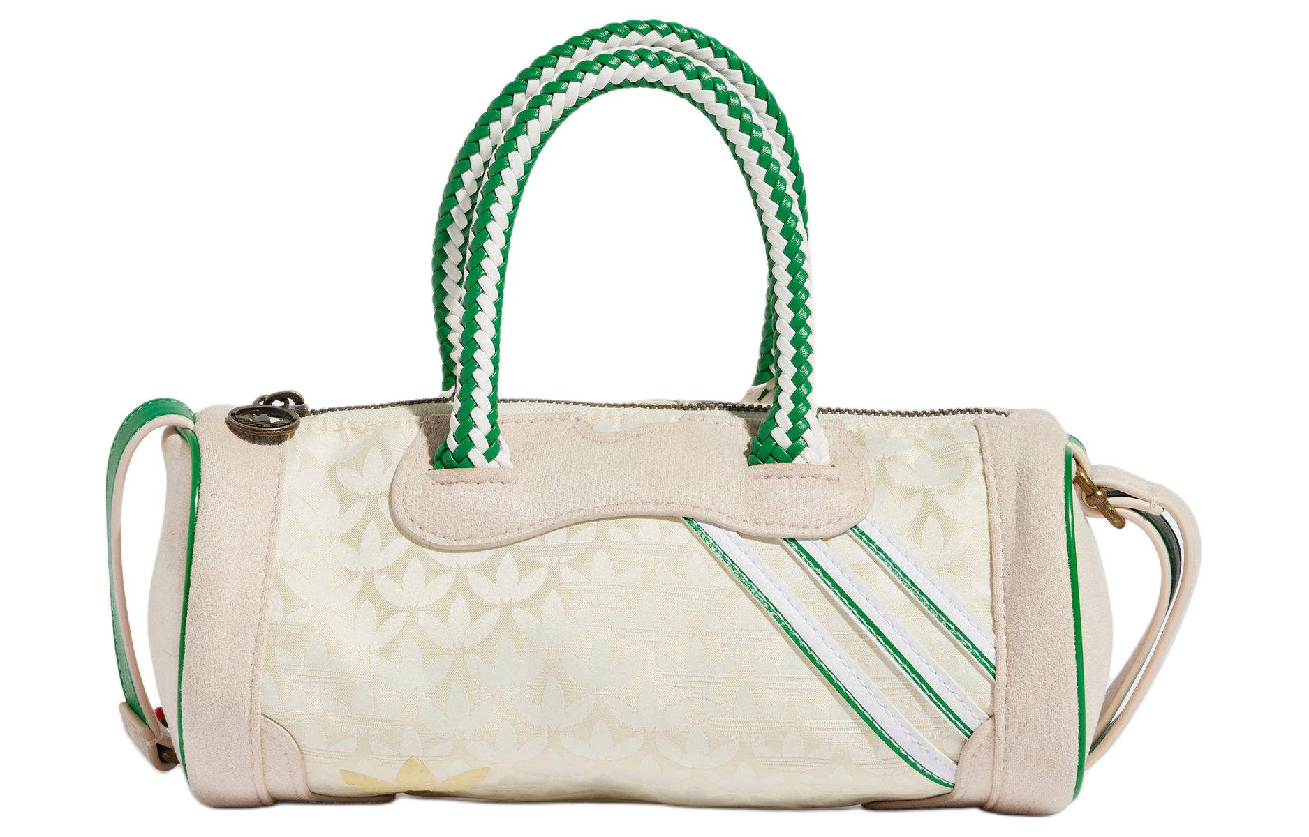 

Полиэстеровая сумка через плечо кроссбод мини унисекс белая Adidas Originals