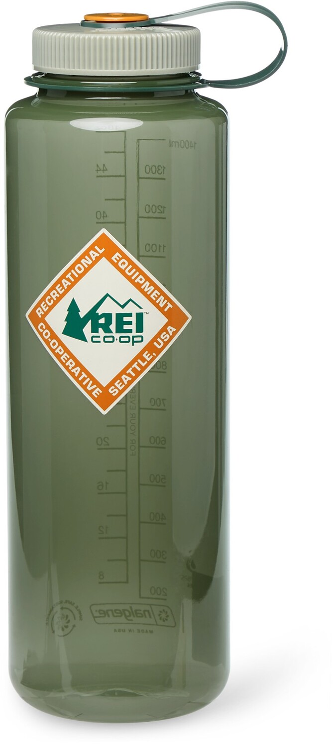 

Бутылка для воды Rei Co-op Nalgene Sustain Graphic с широким горлышком, зеленый