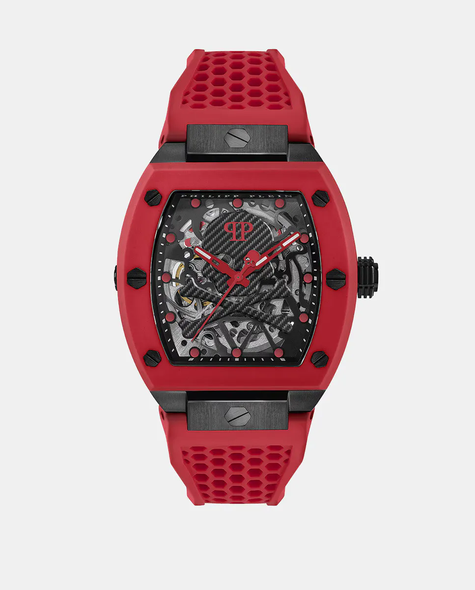 

PWBAA2224 автоматические силиконовые мужские часы Philipp Plein, красный