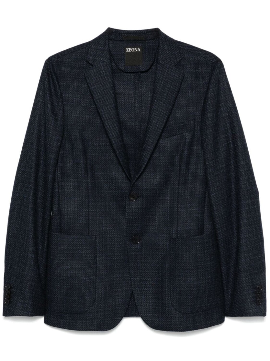 

Zegna шерстяной пиджак, синий