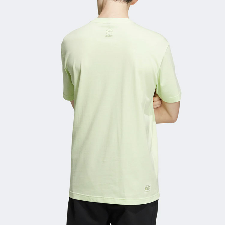 Футболка мужская Sour Green Adidas Neo — фото 4