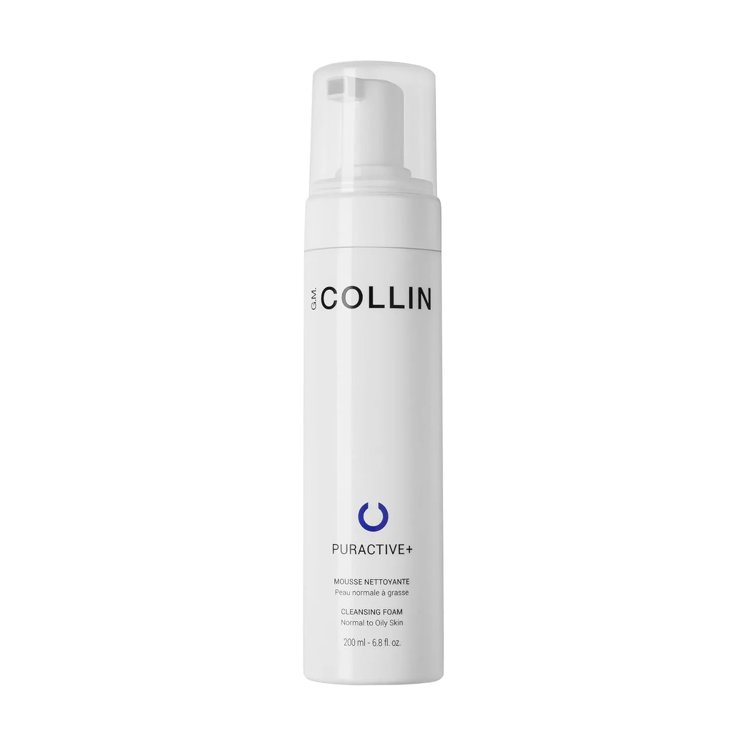 Пенка для умывания Gm Collin — Очищающая пенка Puractive+ | для жирной или склонной к акне кожи | Увлажняющее очищающее