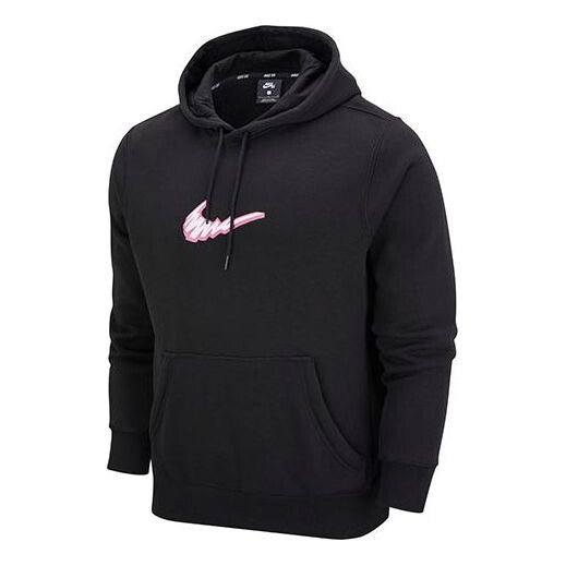 

Толстовка Nike SB Skateboard Fleece Skateboard hooded Pullover Long Sleeves Black, мультиколор