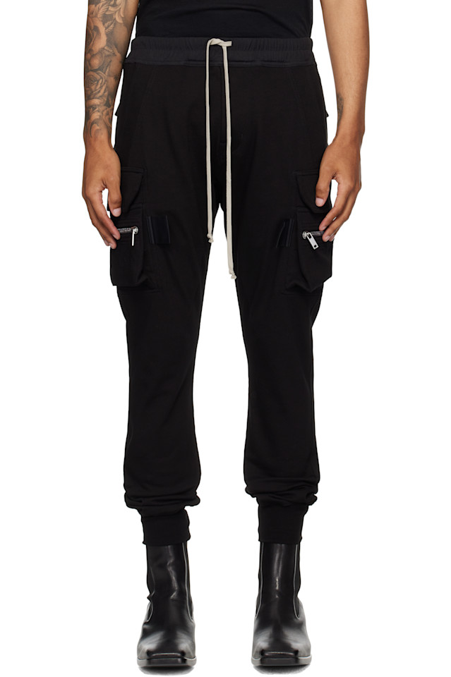 

Карго-штаны Concordians Mastodon Rick Owens, черный