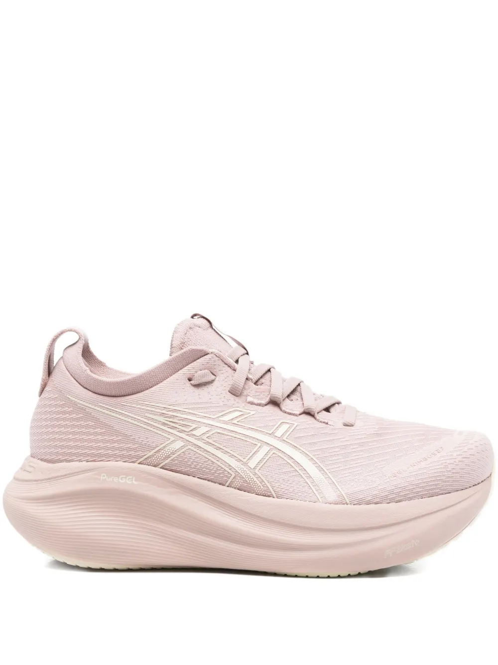 Текстурированные кроссовки GEL-NIMBUS 27 ASICS, розовый
