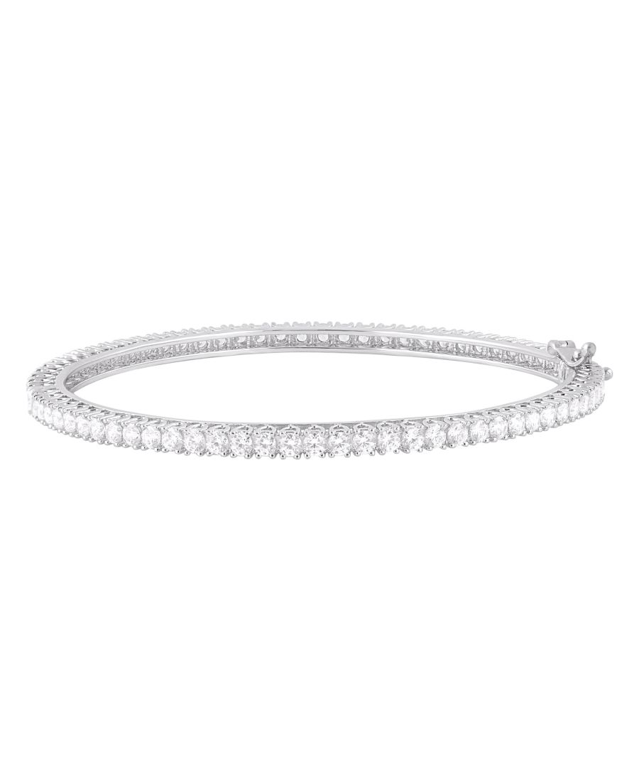 

Браслет-манжета с бриллиантами (5 карат) из белого золота 14 карат Macy's, 14k White Gold