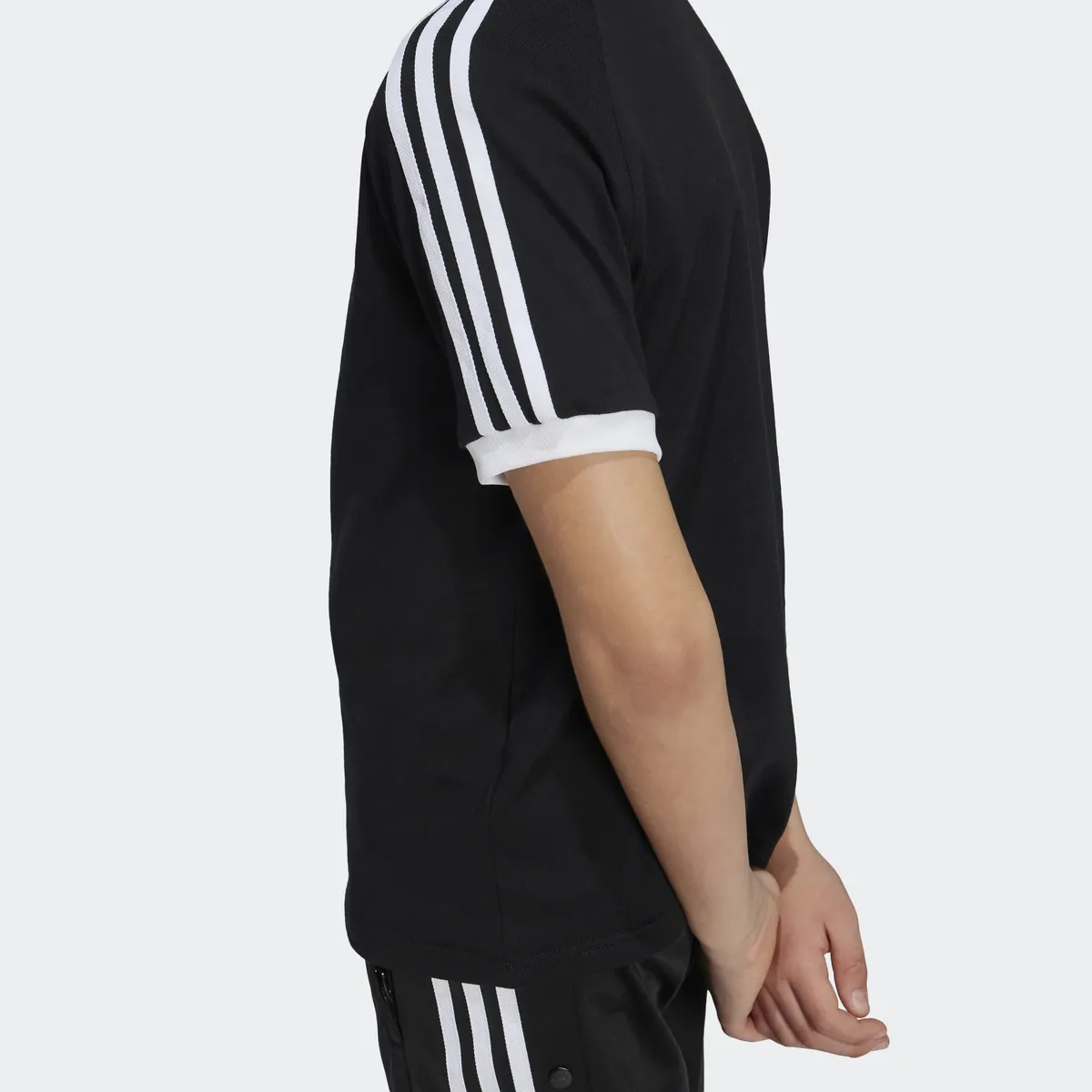 Футболка Adidas Originals "3STRIPES TEE", белый — фото 4