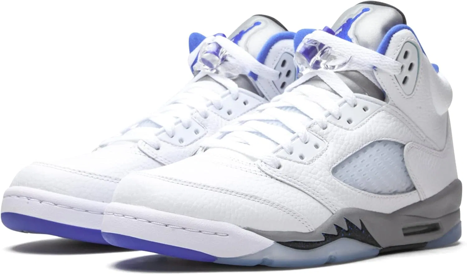Кроссовки мужские Nike, цвет White/Hyper Royal-stealth-bl — фото 2
