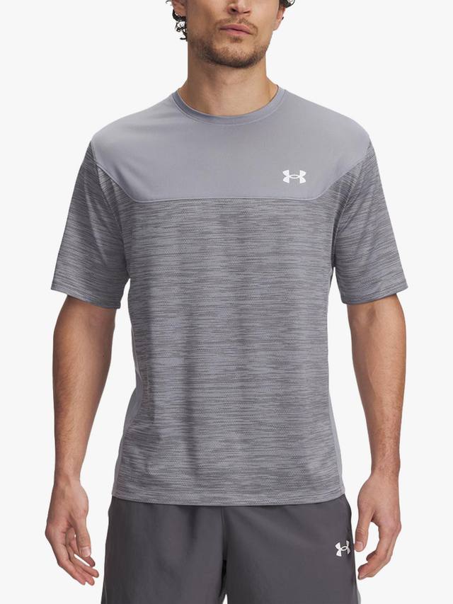 

Мужская футболка Tech Utility с коротким рукавом Under Armour, Steel/ White