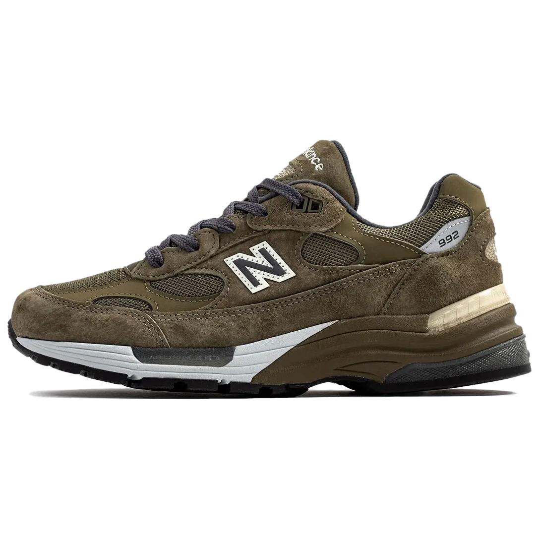 

Кроссовки 992 Made In Usa 'Dark Camo' New Balance, Brown