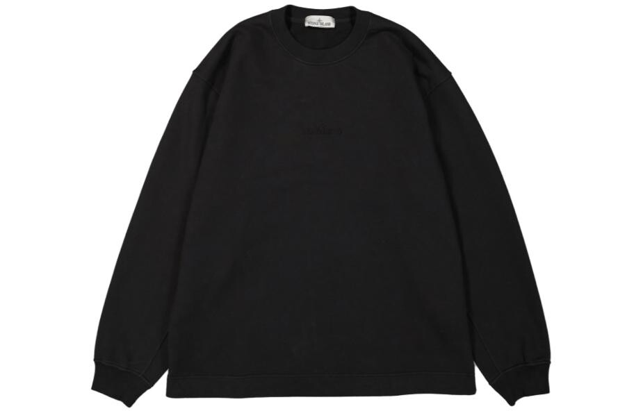 

Толстовка мужская Stone Island Logo-embroidered, черный