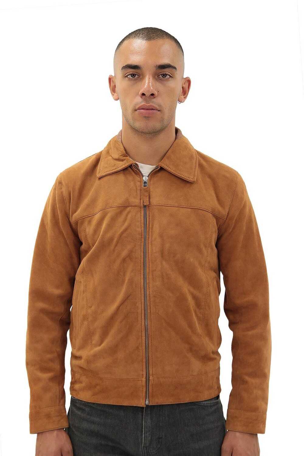 

Замшевая куртка Harrington в стиле ретро-Zurich Infinity Leather, коричневый