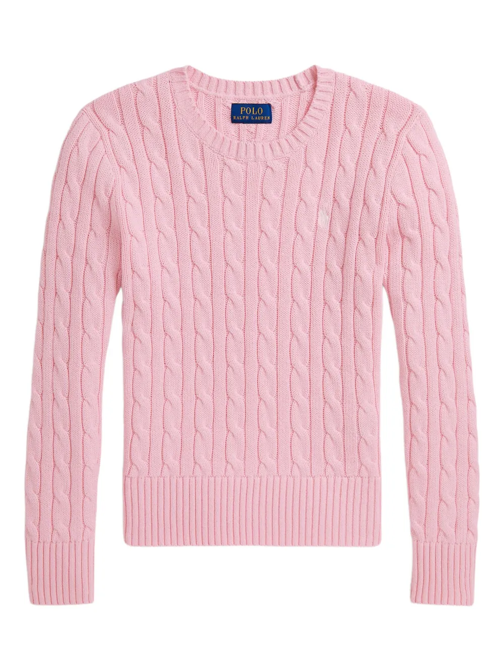

Свитер фактурной вязки POLO RALPH LAUREN KIDS, розовый