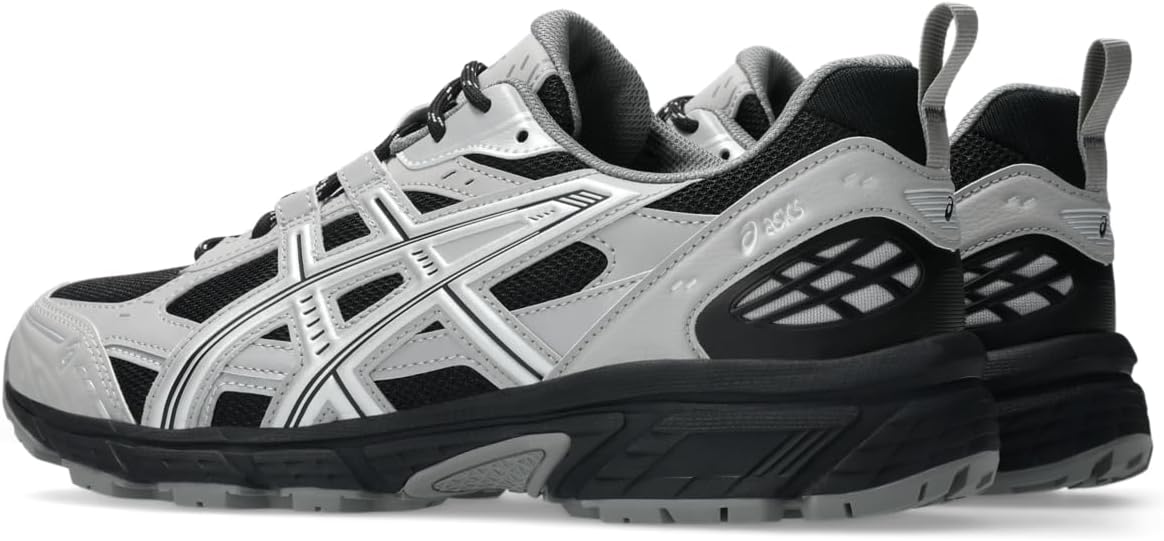 Унисекс кроссовки ASICS Gel-NUNOBIKI в спортивном стиле, черный/серый — фото 3