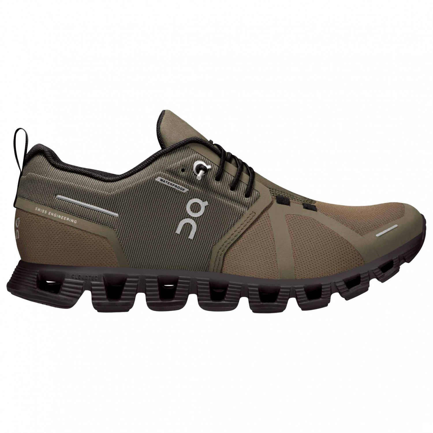 

Кроссовки On Cloud 5 Waterproof, цвет Olive/Black