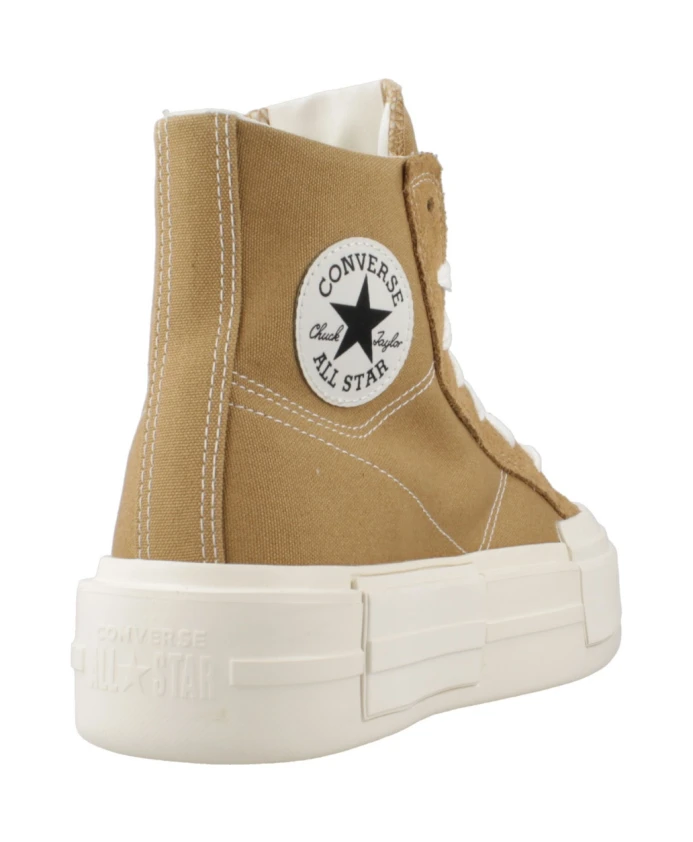 Стильные высокие кроссовки круизного типа Converse, коричневый — фото 4