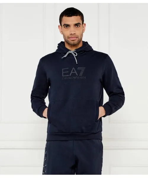 

Толстовка Regular fit Ea7, синий