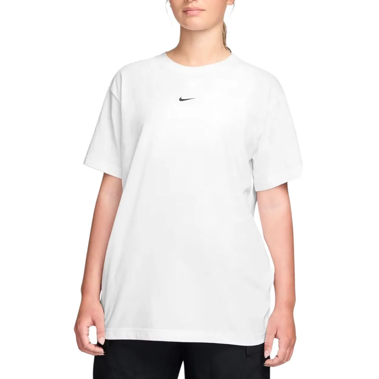 Спортивная футболка Sportswear женская Nike, White | Black