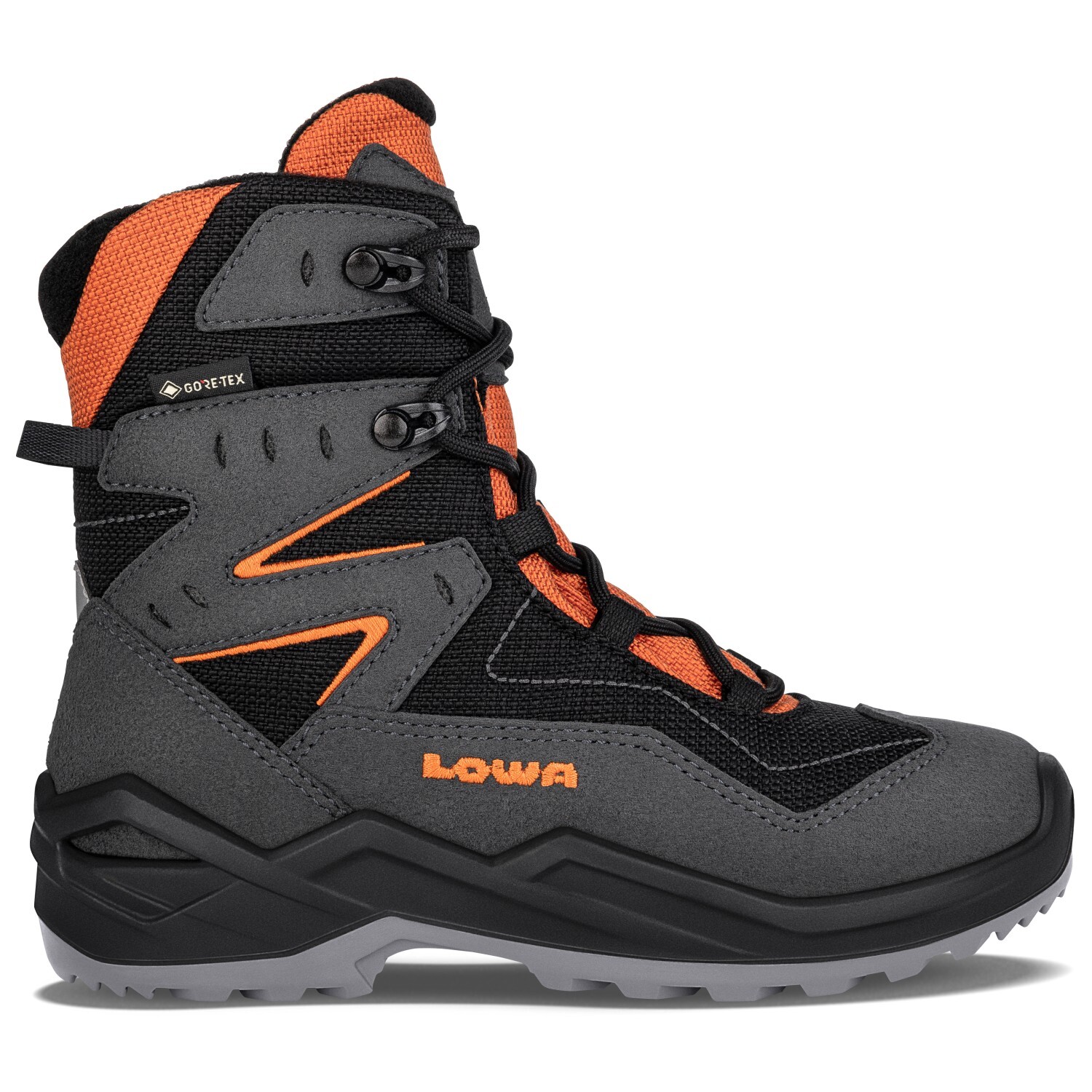 

Зимняя обувь Lowa Lino GTX Hi Junior, цвет Graphit/Orange