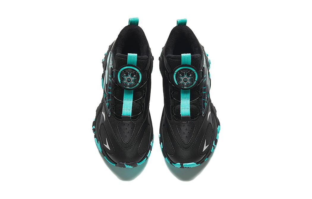 Кроссовки Anta kids Peak Climbing 2.0 Kids Lifestyle Shoes GS Low-top, черный — фото 3