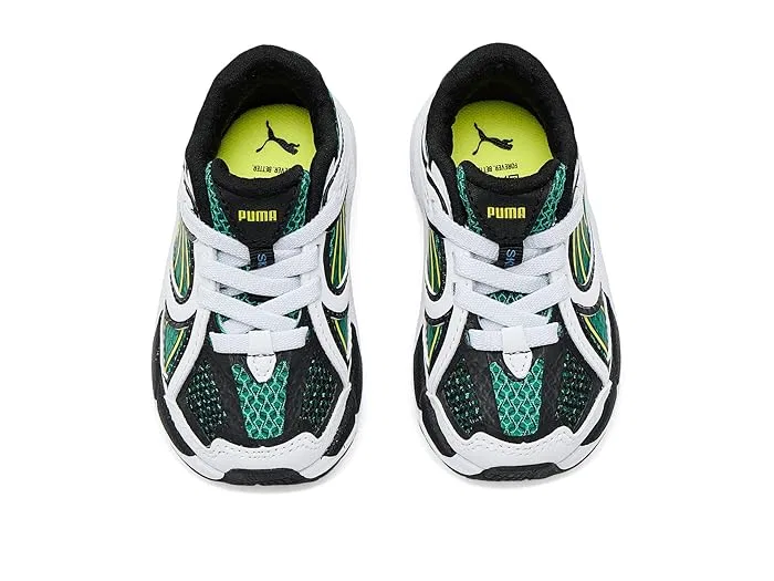 Кроссовки с закрытием Skyjet Alternative PUMA Kids, Vibrant Green/White/Black/Lemon Crush — фото 3
