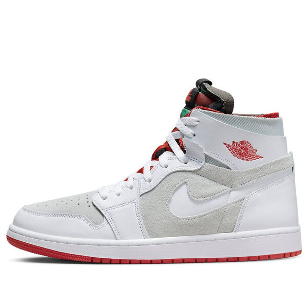 

Кроссовки 1 высокие zoom комфорт Air Jordan, белый