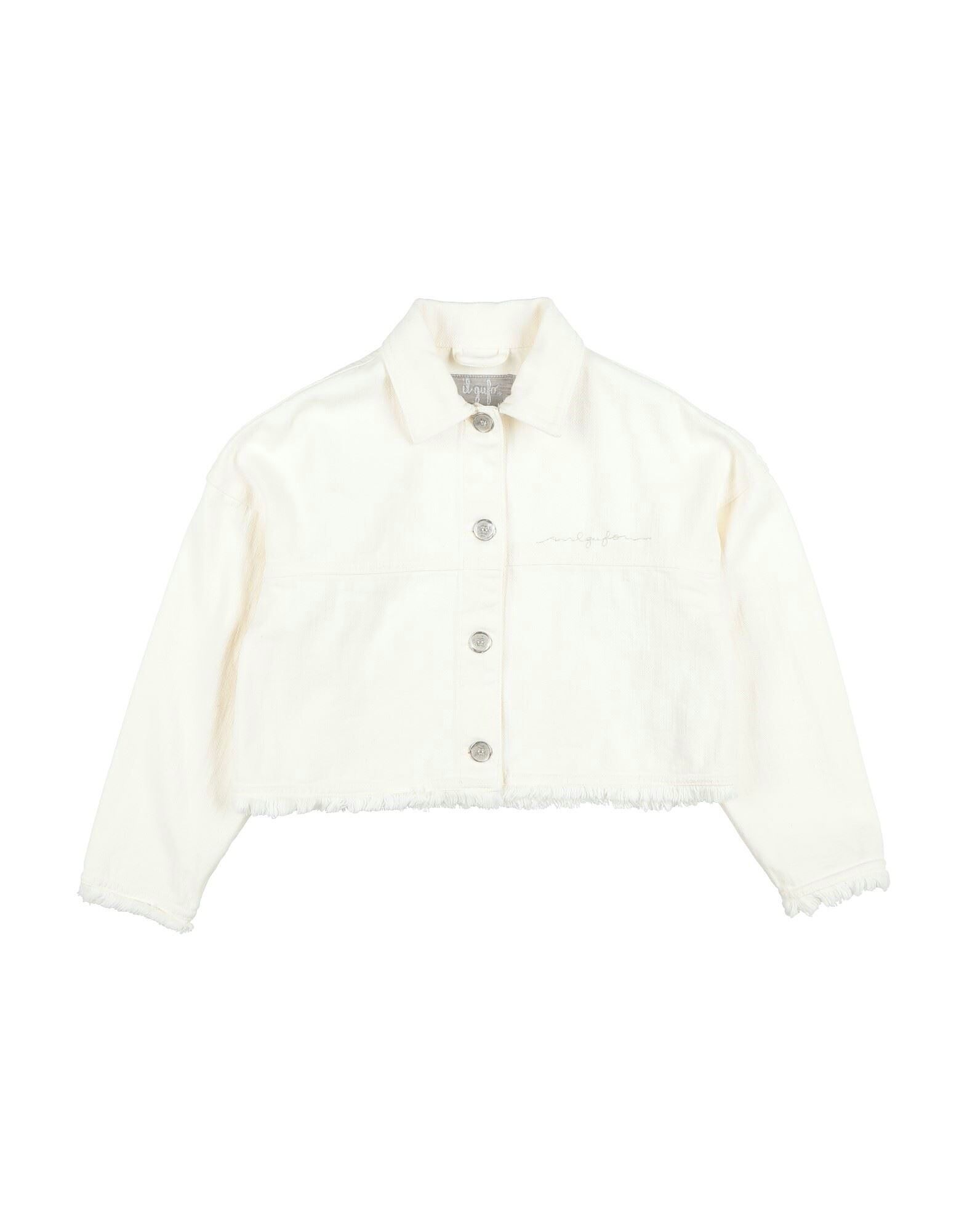 

Джинсовая куртка для девочек Il Gufo, белый