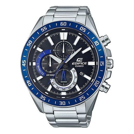 

Часы Casio Edifice Smart Analog Watch 'Silver Black Royal Blue', черный