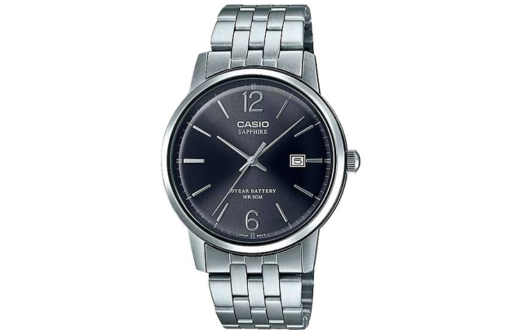 

CASIO Часы Men Black Watch MTS-110D-1A, Black Dial