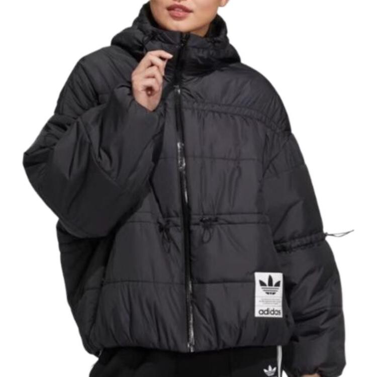 

Женская стеганая куртка Adidas Originals, цвет Black