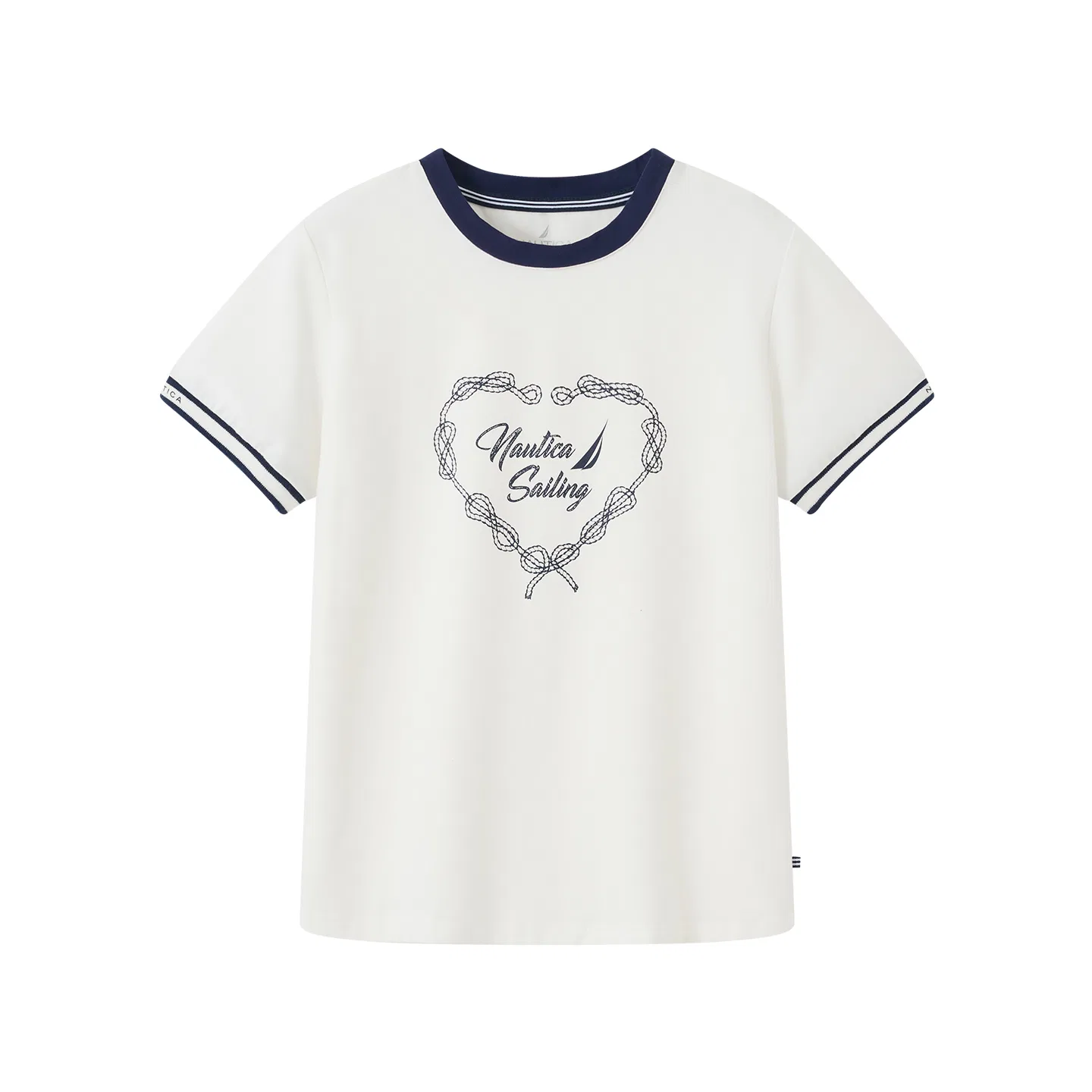 Детская футболка с коротким рукавом NAUTICA, White
