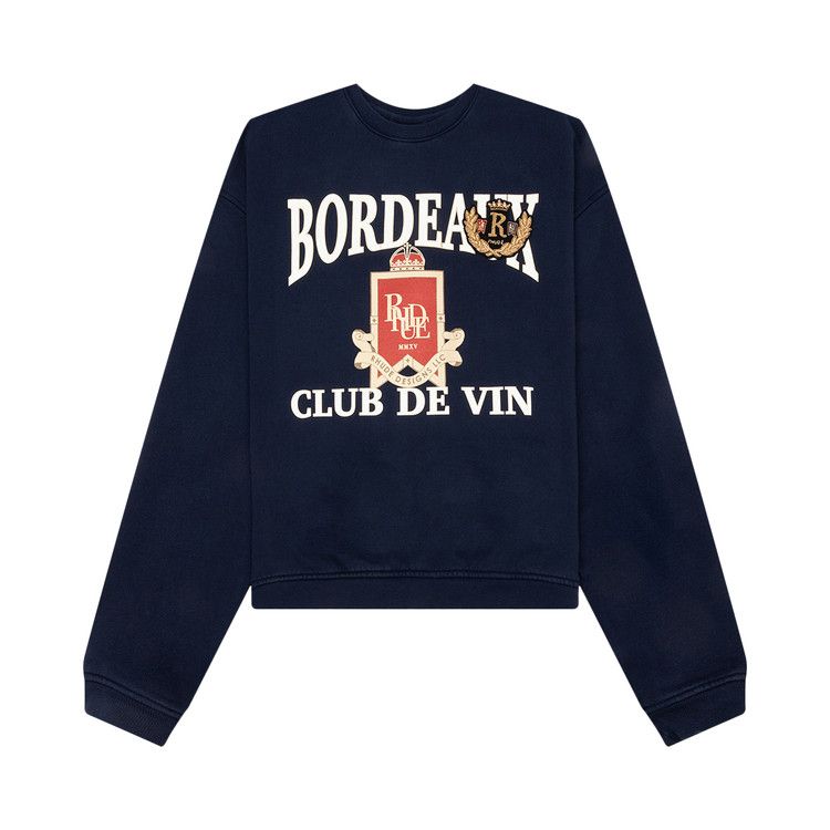 

Свитер Rhude Bordeaux Crewneck, Navy