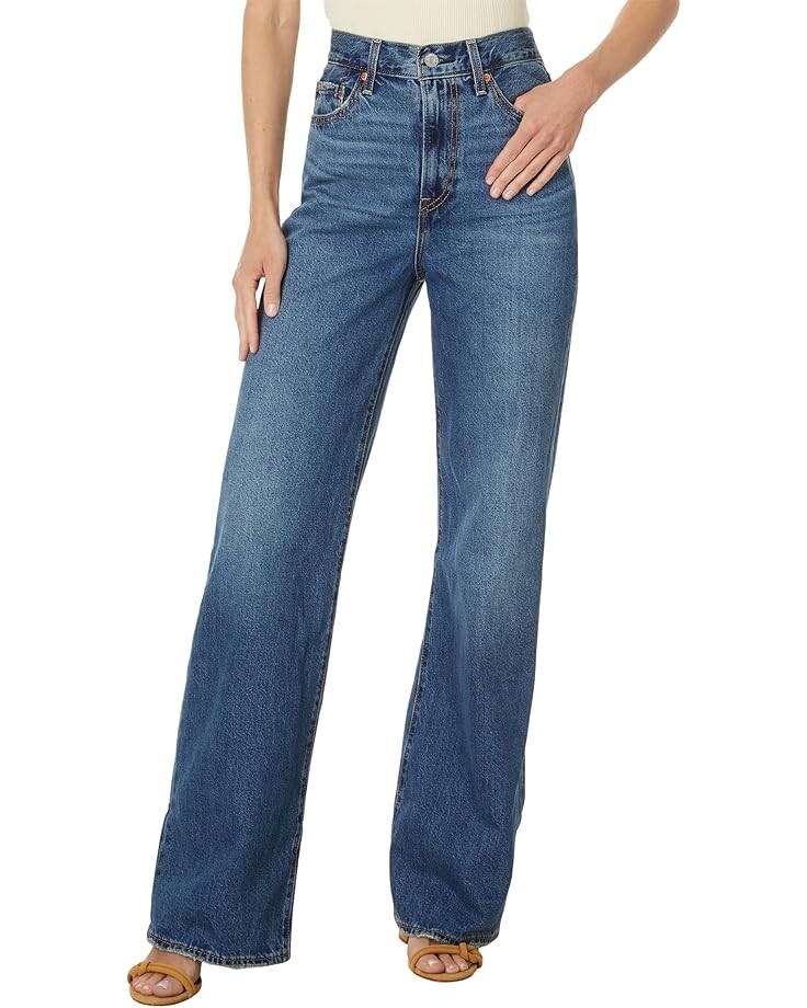 

Джинсы Levi's Ribcage Wide Leg Jeans, цвет Polar Perimiter